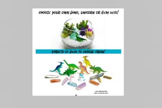 All Ages Plant Nite: Choose your Deco Rose Bowl - Dino